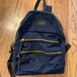 Marc Jacobs New York Navy Blue Backpack